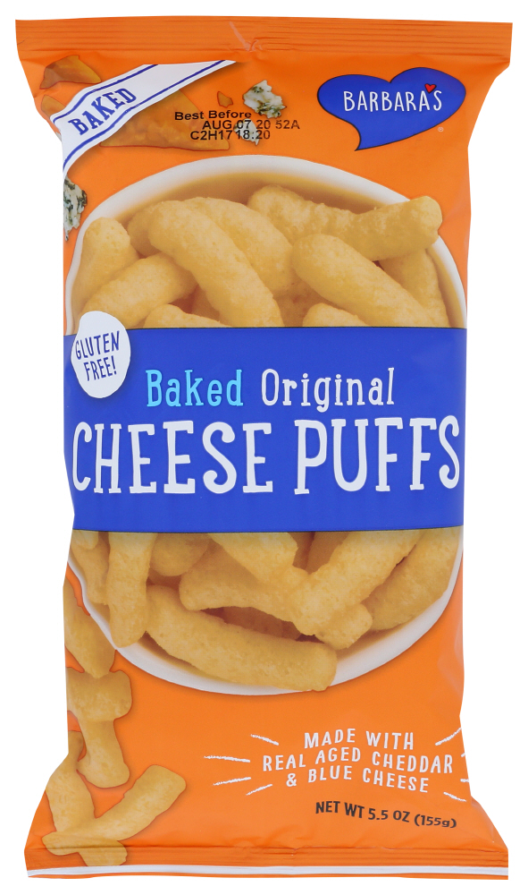 Barbara's S Bakery Baked Original Cheese Puffs 5.5 Oz