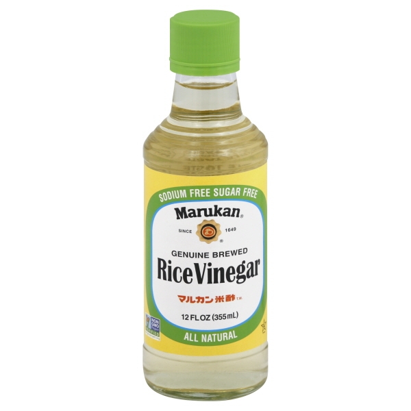 Marukan Rice Vinegar - Genuine Brewed - Case Of 6 - 12 Fl Oz