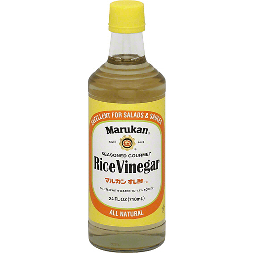 Marukan Rice Vinegar, Seasoned Gourmet