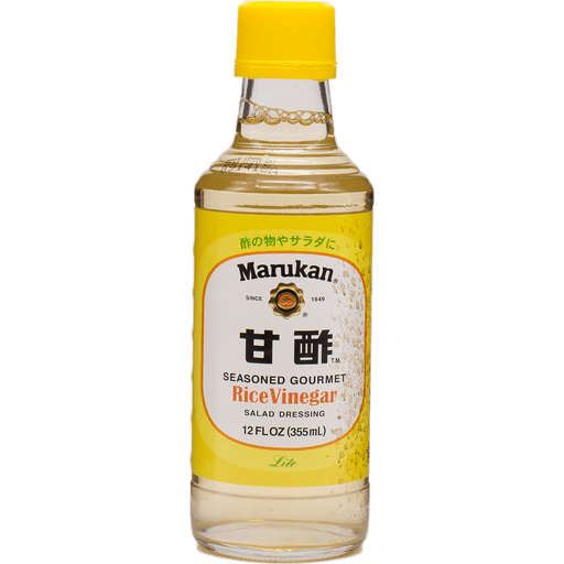 Marukan Seasoned Gourmet Rice Vinegar Lite, 12-Ounce Bottle