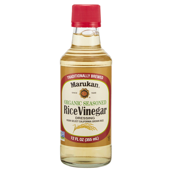 Marukan Rice Vinegar Dressing, Organic, Seasoned 12 Oz