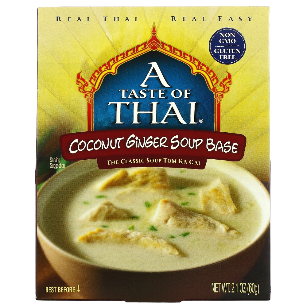A Taste of Thai Soup Base, Coconut Ginger