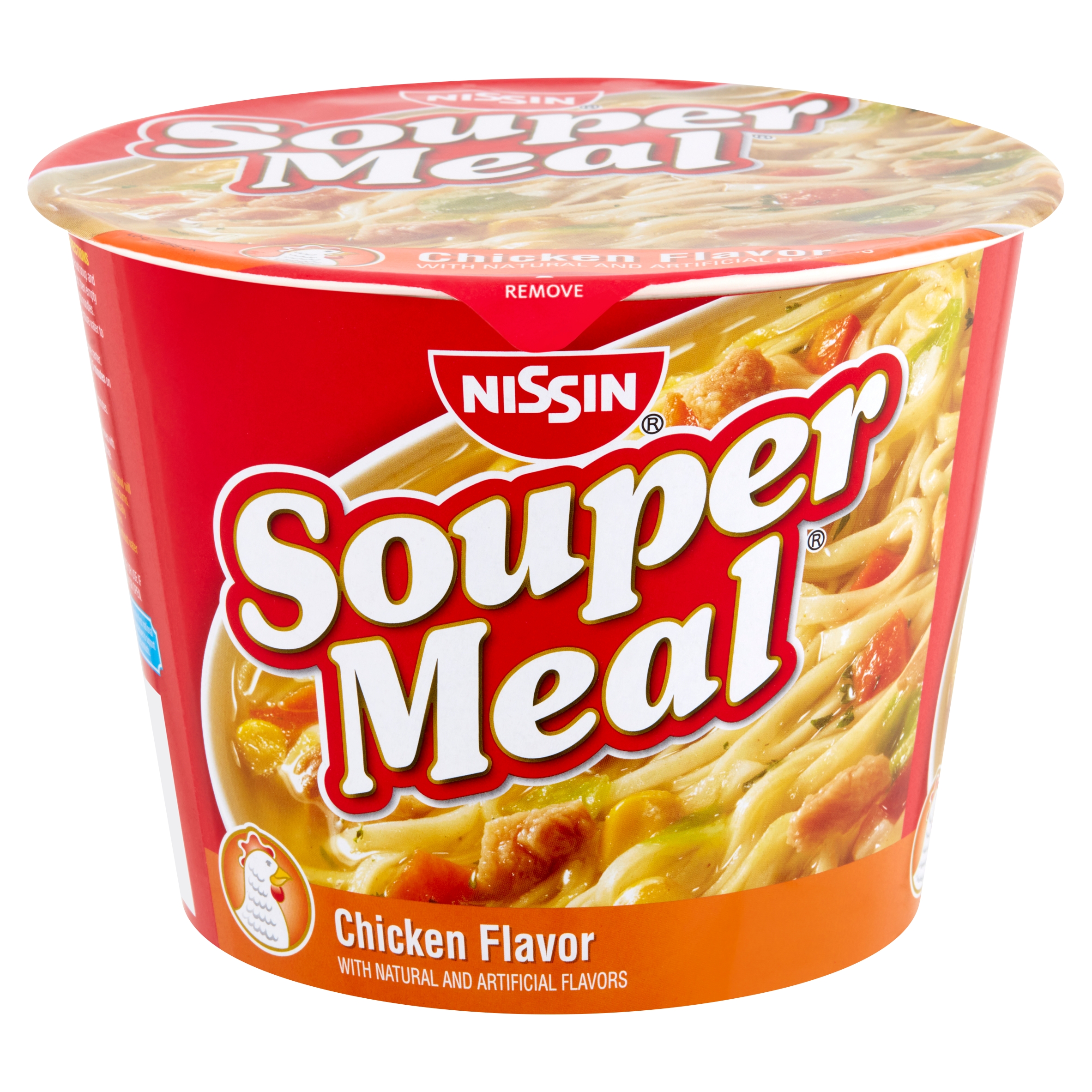 Nissin Souper Meal Chicken Flavor Ramen Noodle Soup 4.3 Oz