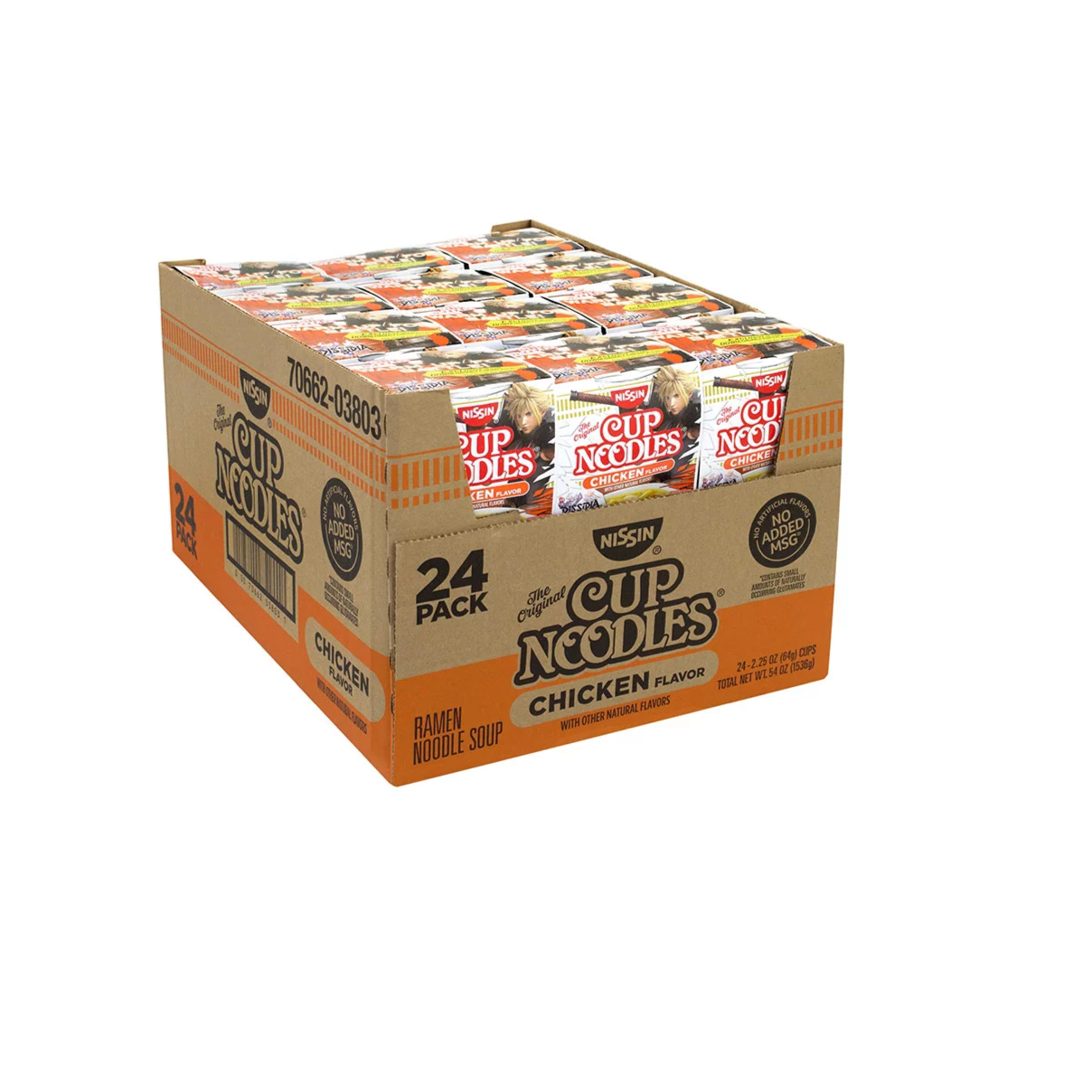 Nissin Cup Noodles, Chicken, 2.5 Oz Cup, 24 Per Carton