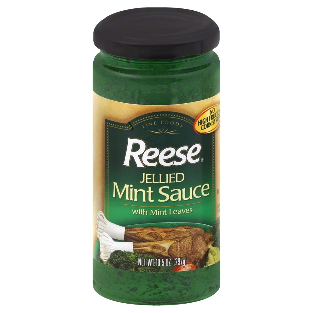 Reese Jellied Mint Sauce With Leaves