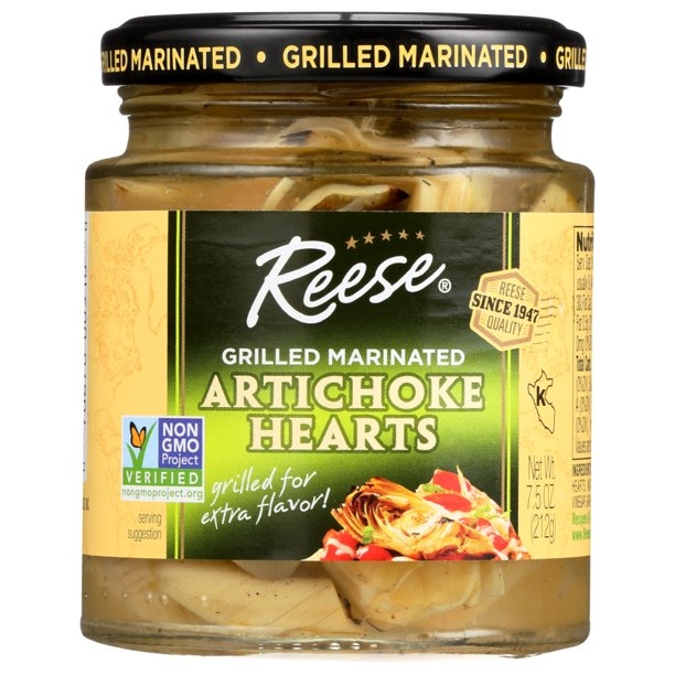 Reese Grilled Marinated Artichoke Hearts 7.5 Oz