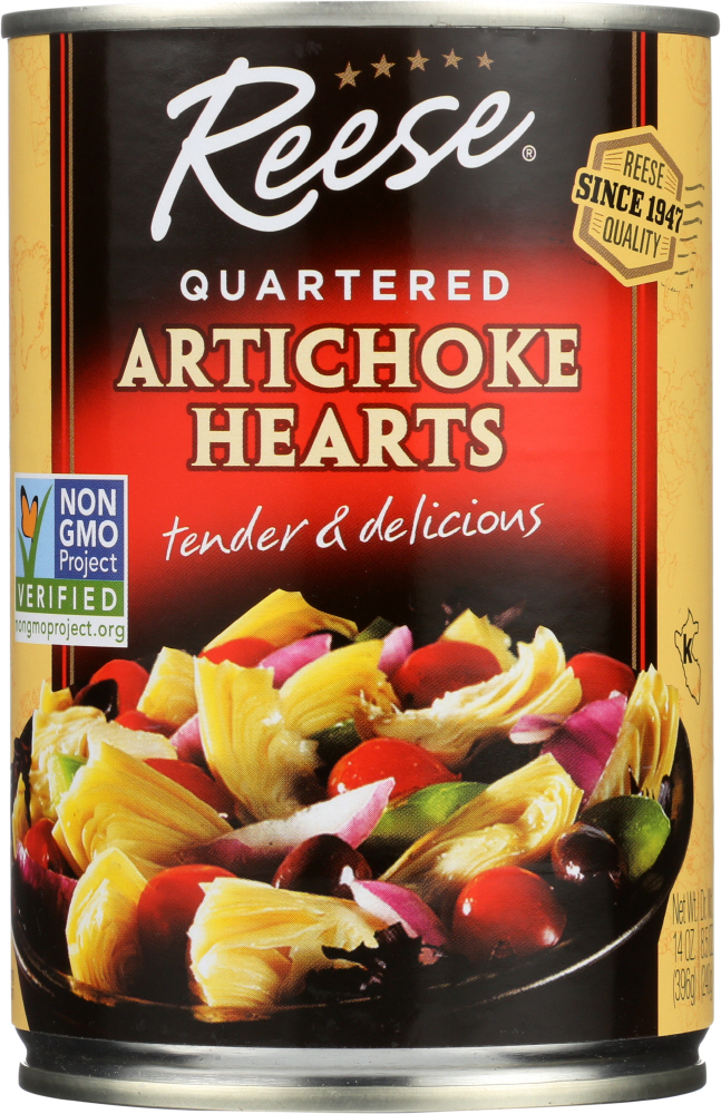 Reese Quartered Artichoke Hearts 14oz