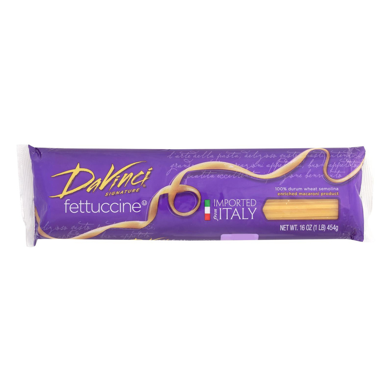 DaVinci Fettuccine Pasta - Case Of 20/16 Oz