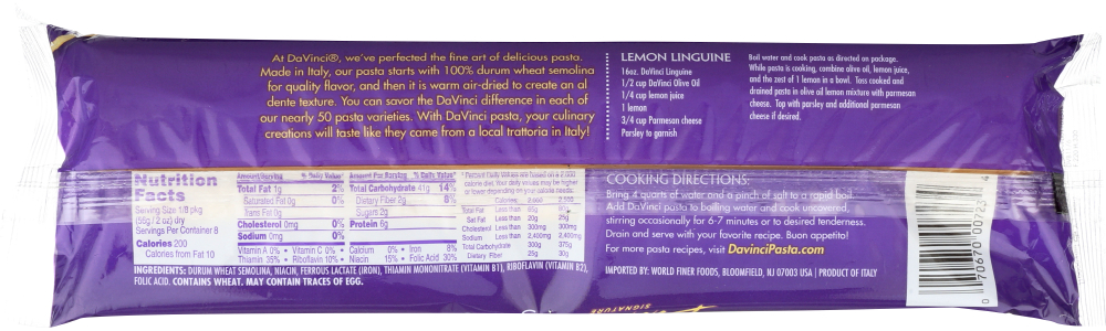 DaVinci Linguine Pasta - 1 Lb