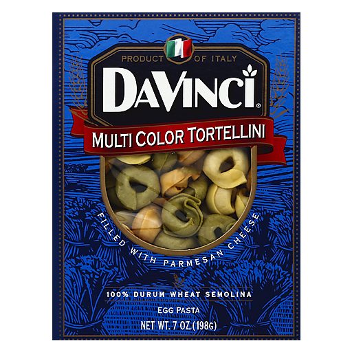 DaVinci Multicolor Tortellini Egg Pasta 7 Oz