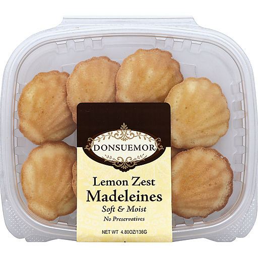 Donsuemor Lemon Zest Madeleines - 4.8 Oz