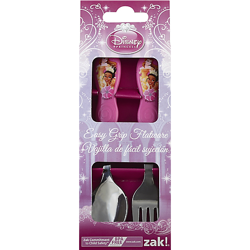 Zak Disney Princess Easy Grip Flatware