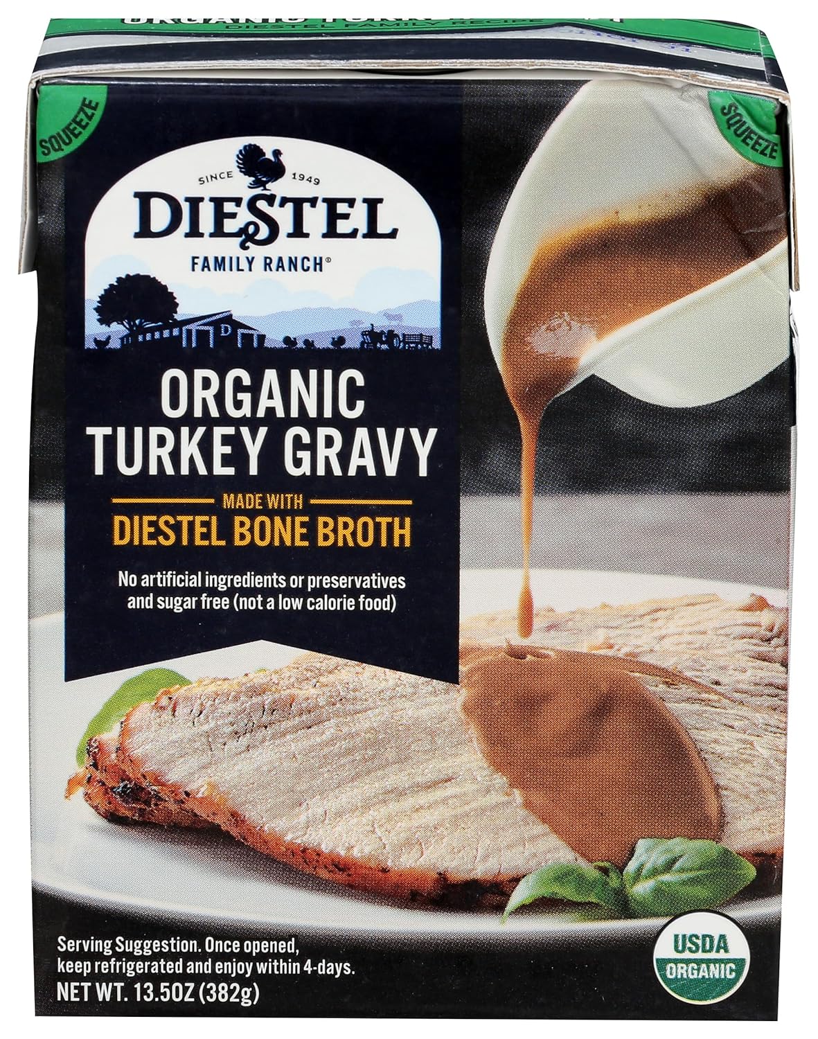 Diestel Turkey Ranch Organic Gravy, 13.5 OZ