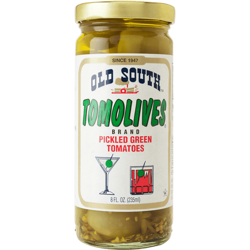 Old South Tomolives Tomatoes, Green, Pickled
