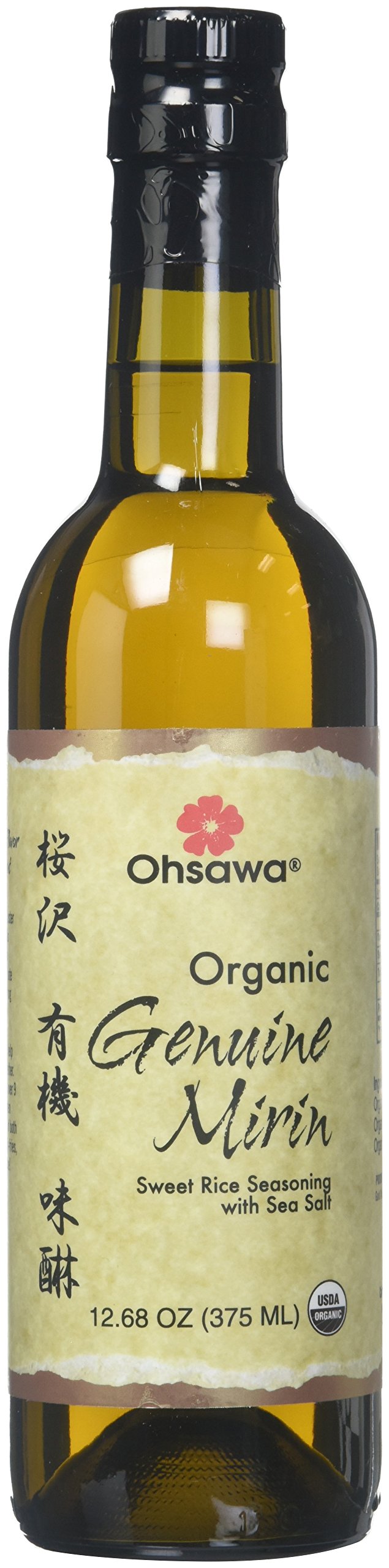 Ohsawa Genuine Mirin, Organic Sweet Rice Seasoning Wine For Trad