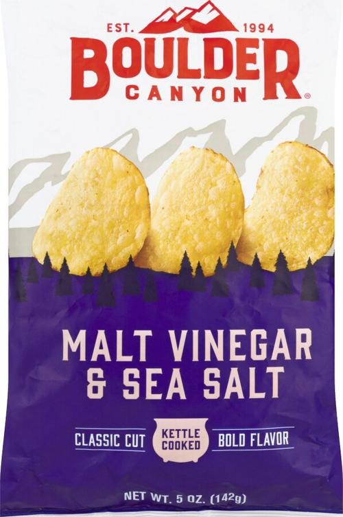 Boulder Canyon Malt Vinegar & Sea Salt Chips