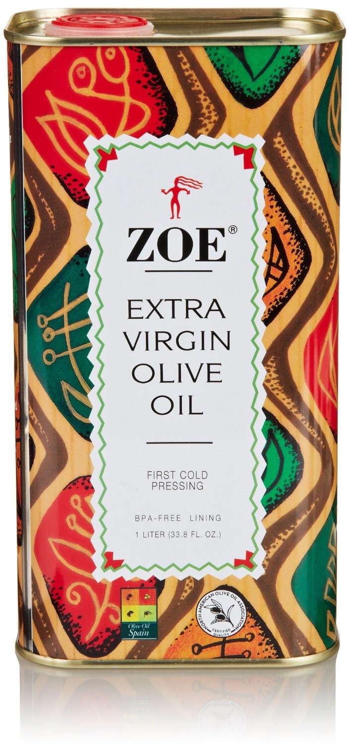Zoe Extra Virgin Olive Oil, 1 Liter Tin