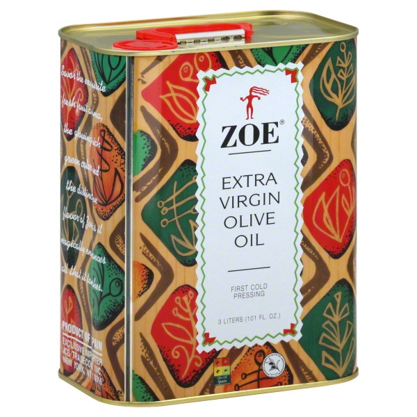 Zoe Olive Oil Extra Virgin - Case Of 4-101 Oz