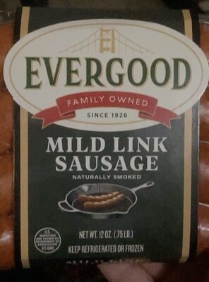 Evergood Mild Link Sausage - 12 Oz