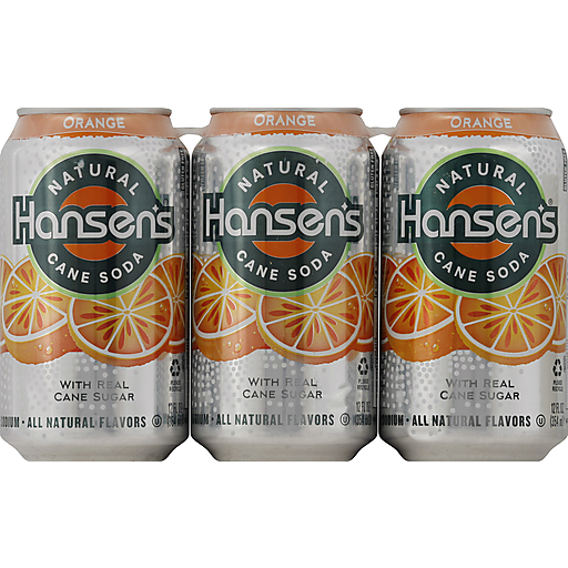 Hansen's Natural Cane, Orange Soda