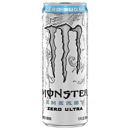 Monster Energy Drink, Zero Ultra 12 Fl Oz