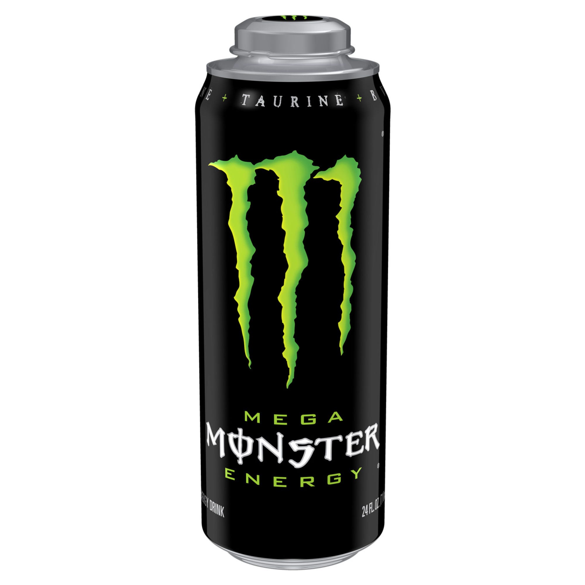 Monster Mega Energy Drink, Green Can, 24 Fl Oz