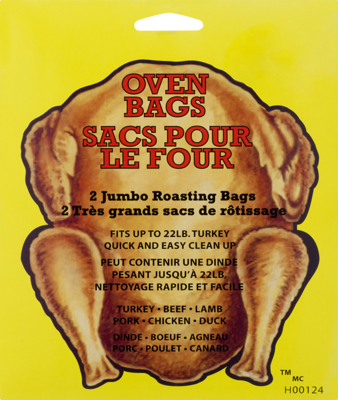 Heuck Oven Roasting Bags 2pc Jumbo #36124/heuck