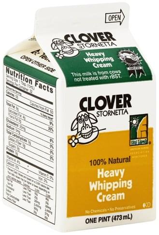 Clover Heavy Whipping Cream - 1 Pt