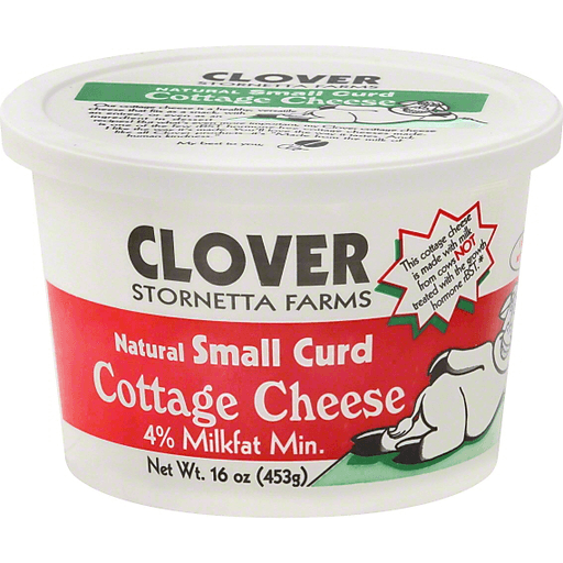 Clover Cottage Cheese, 4% Milkfat