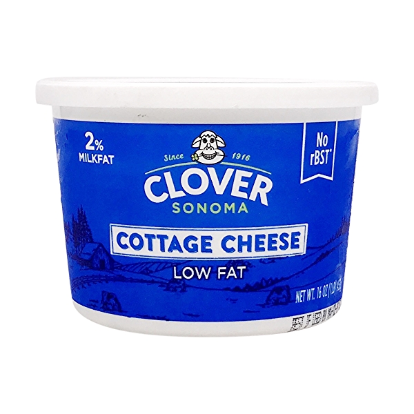 Clover 1.5% Milkfat Lowfat Cottage Cheese