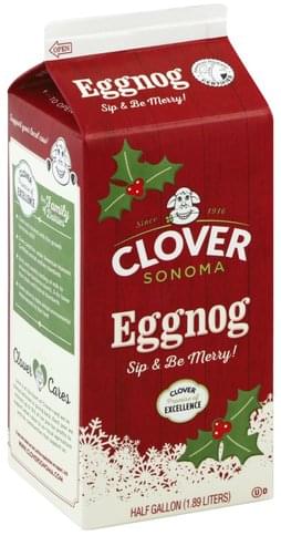 Clover Eggnog - 0.5gal