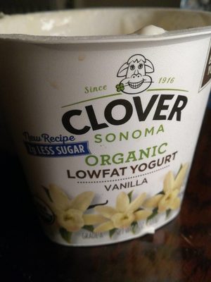 Organic Lowfat Yogurt Vanilla