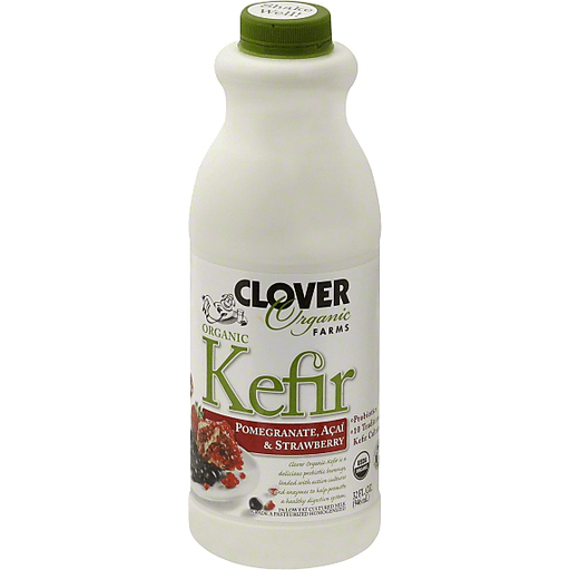 Clover Pomegranate, Acai & Strawberry, 6 Of 32 OZ, From ORGANIC FARMS
