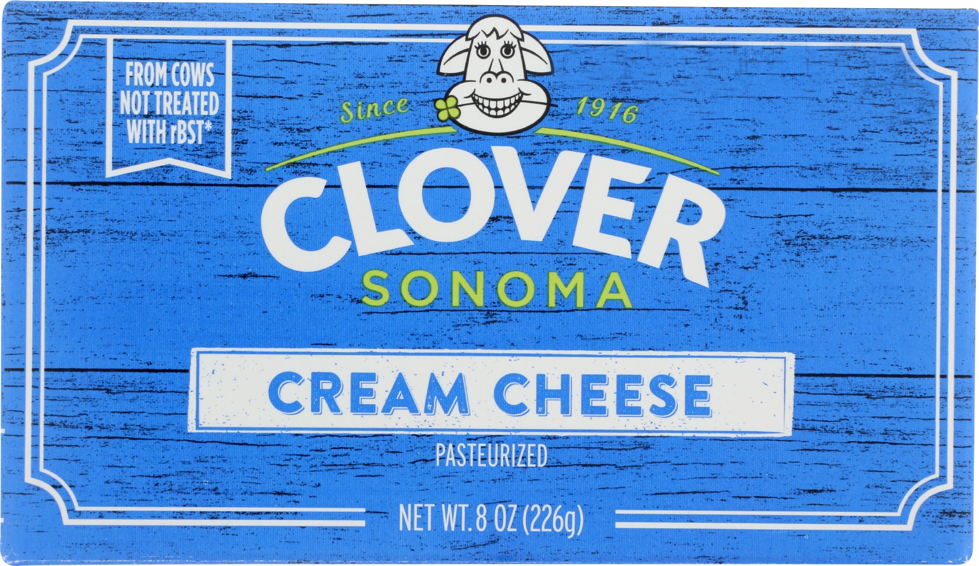Clover Stornetta Farms Cream Cheese, 8 Oz