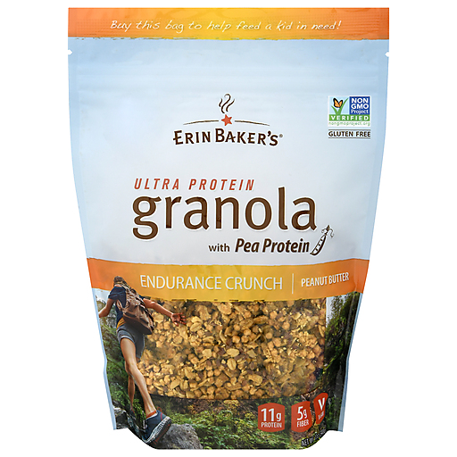 Erin Baker's Endurance Crunch Ultra Protein Granola 12 Oz