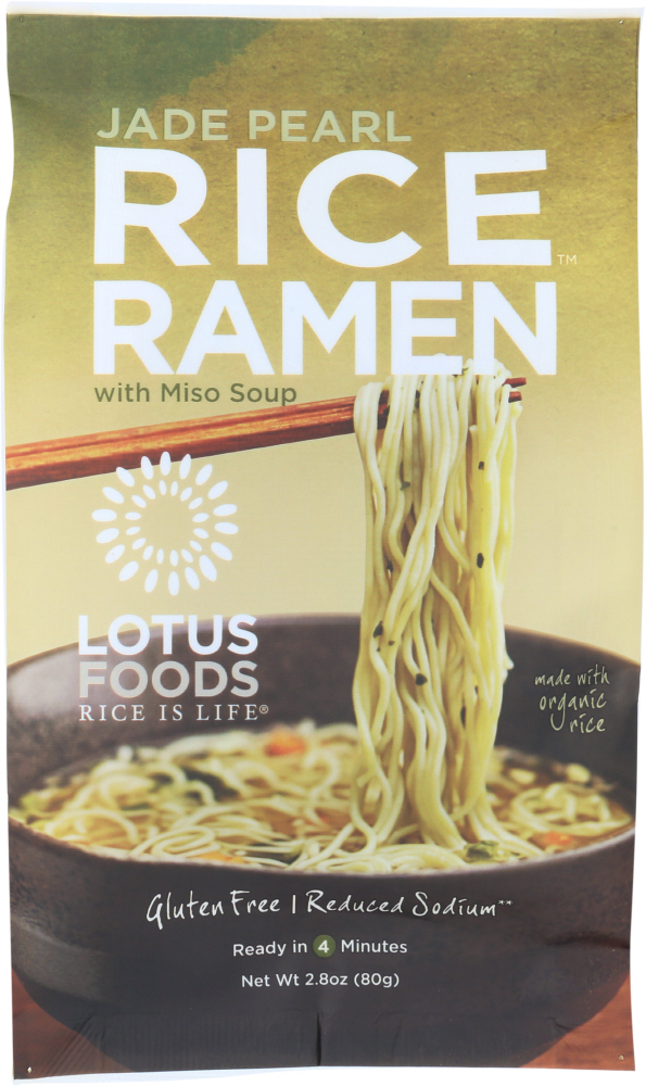 Lotus Foods Organic Jade Pearl Rice Ramen With Miso Soup