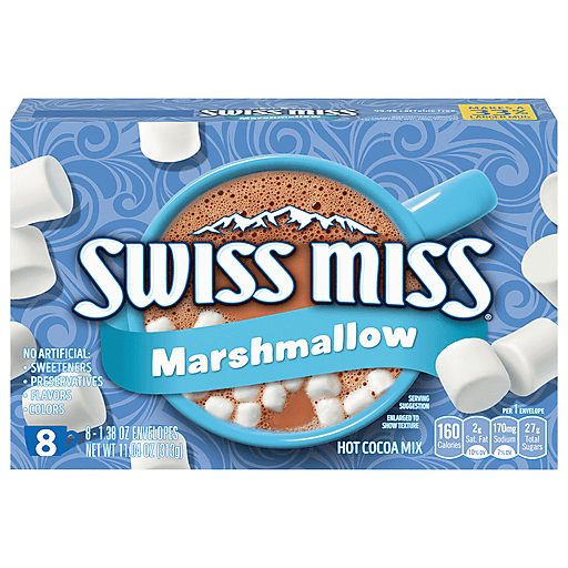 Swiss Miss Marshmallow Hot Cocoa Mix - 8ct