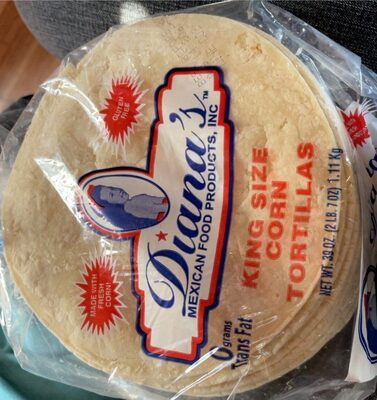Dianans King Size Tortillas