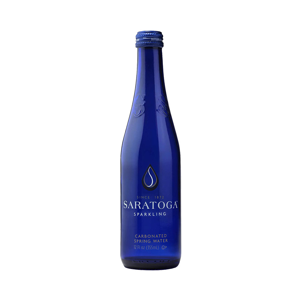 Saratoga Sparkling Water In Glass 12 Oz Bottle