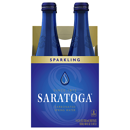 Saratoga Sparkling Water 4Pk