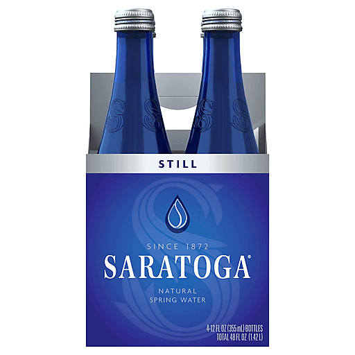 Saratoga Still Water - 4pk/12 Fl Oz Bottles