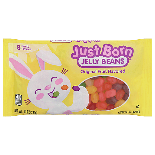 Just Born Original Fruit Flavored Jelly Beans 10 Oz