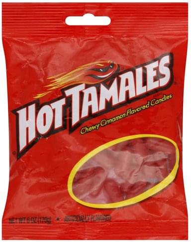 Hot Tamales Candies, Chewy Cinnamon Flavored