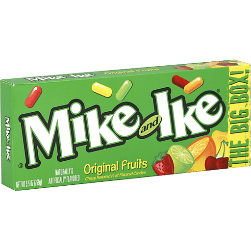 Mike and Ike Candies, Chewy, Original Fruits, The Big Box