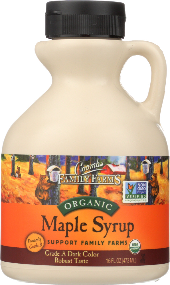 Coombs Family Farms Organic Dark Maple Syrup Grade A