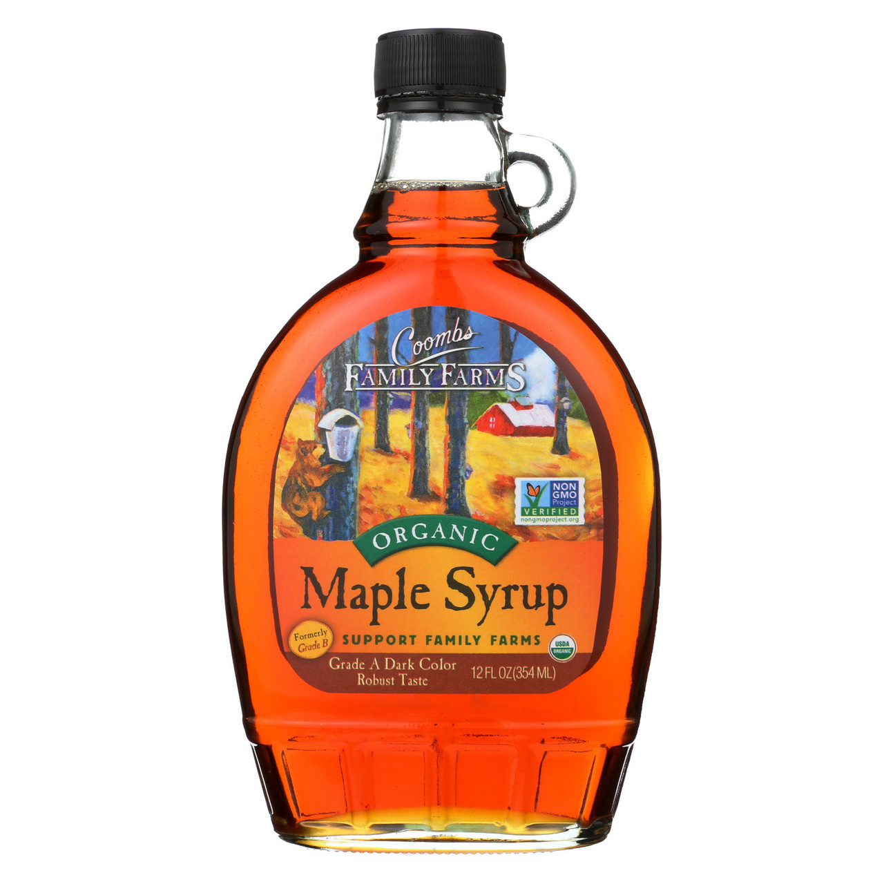 Coombs Family Farms Organic Grade A Dark Maple Syrup