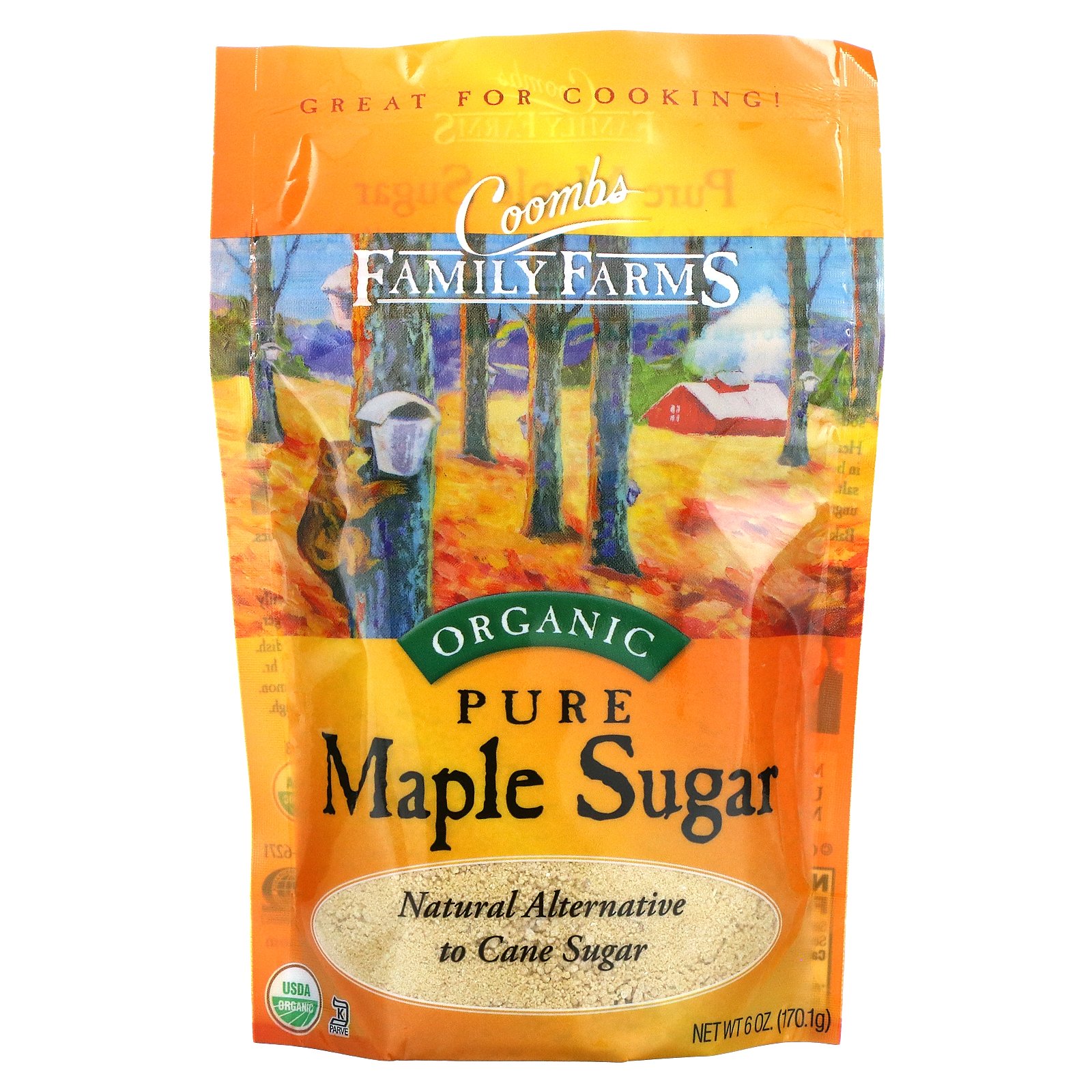 Coombs Family Farms Organic Pure Maple Sugar -- 6 Oz