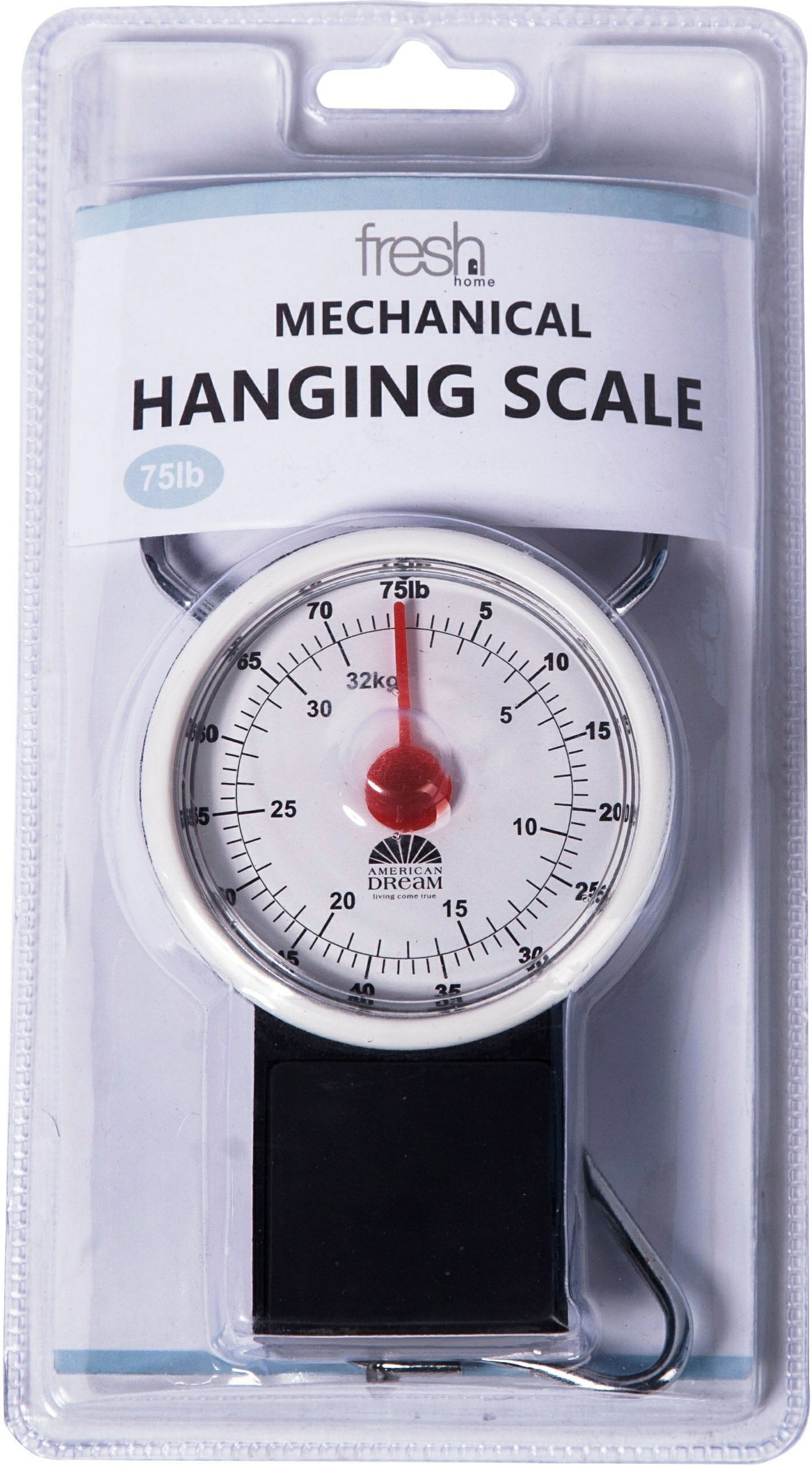 Uniqueware Shop - Hanging Scale W/ Tape-75 Lbs Portable