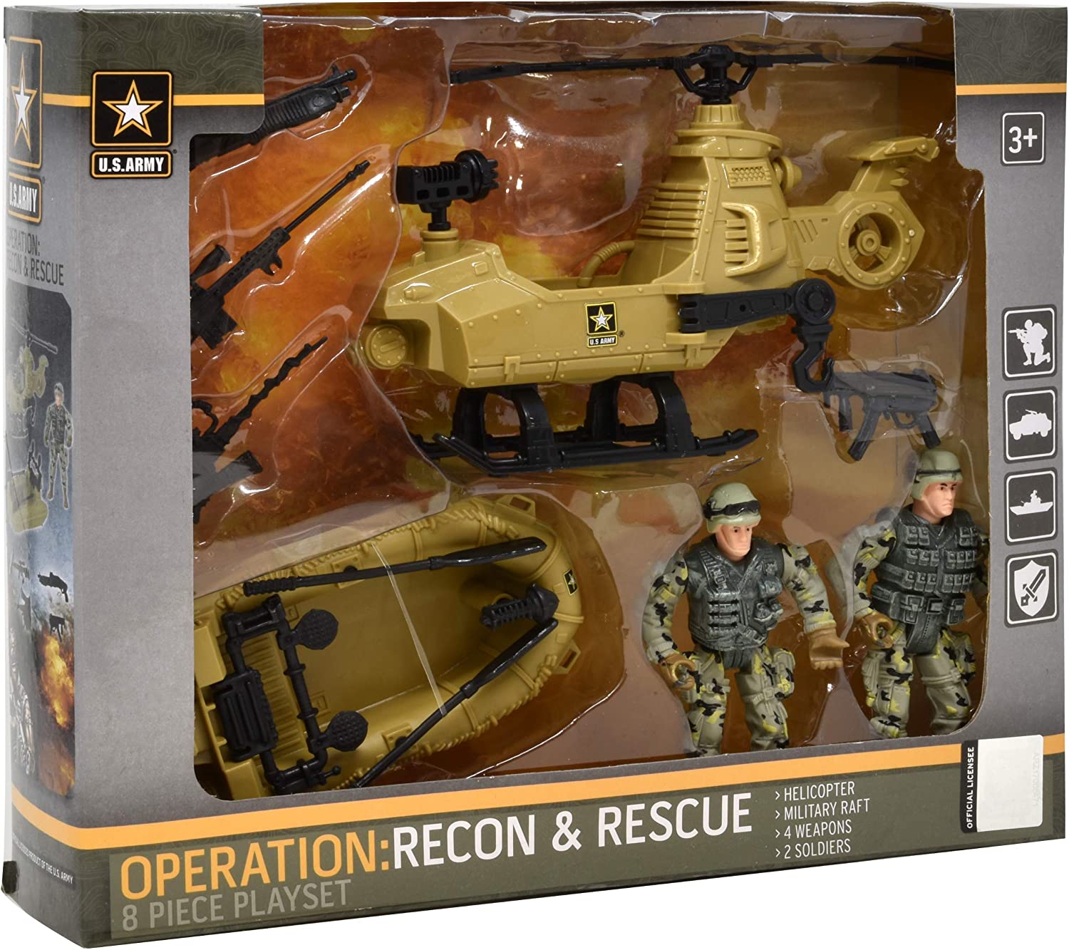 US Army Operation Recon And Rescue Toy Set