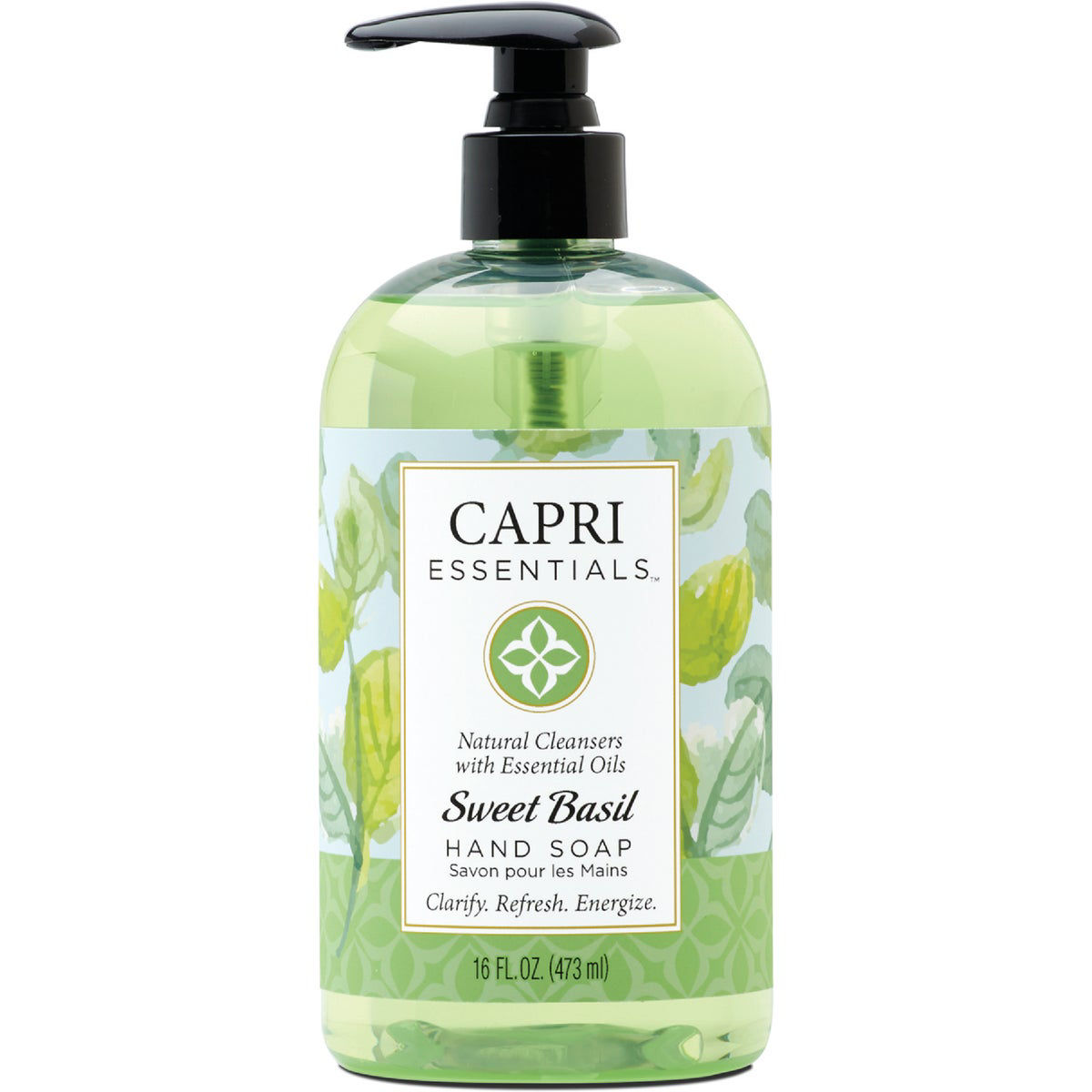 Capri Essentials 16 Oz. Sweet Basil Hand Soap